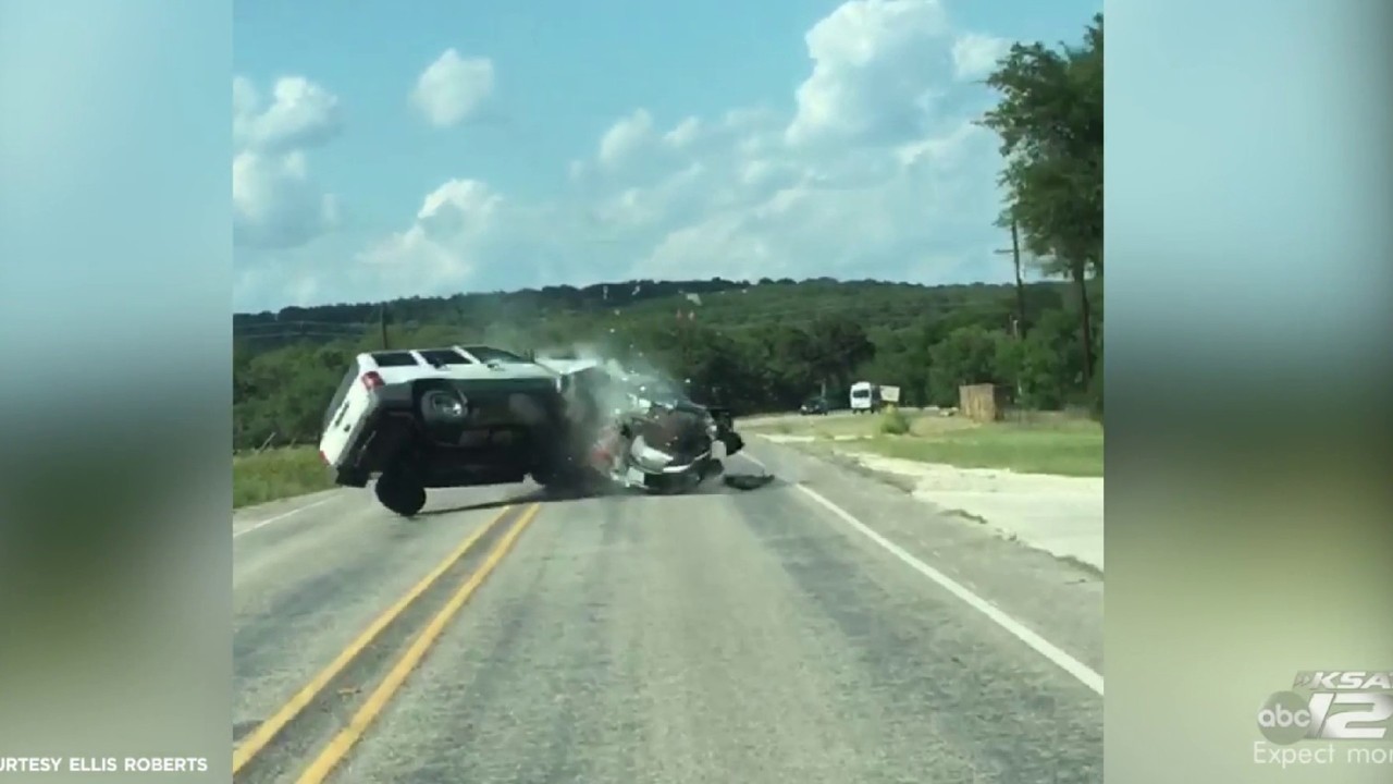 Man records swerving driver who caused major crash